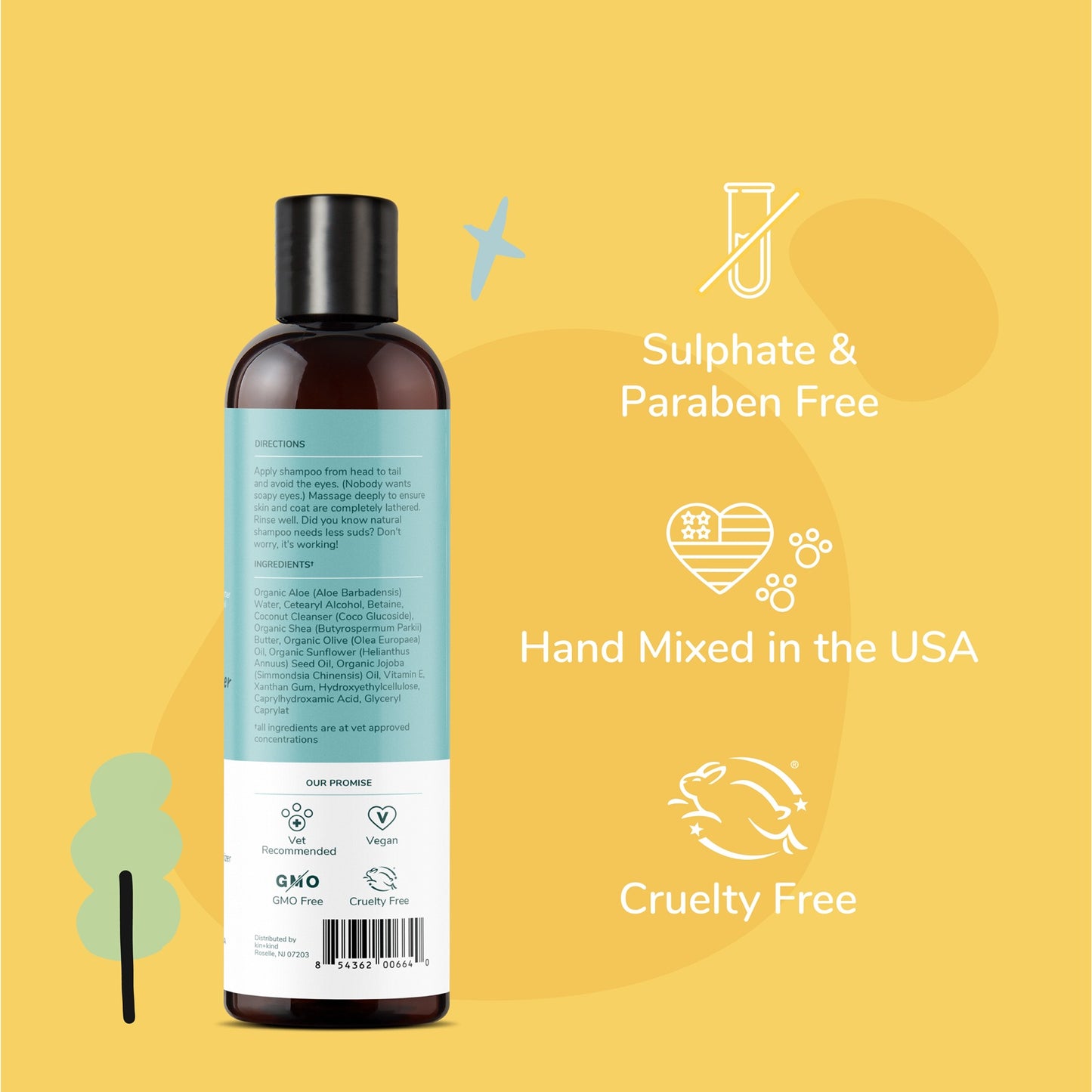 kin+kind Moisturizing Conditioner Unscented 12oz