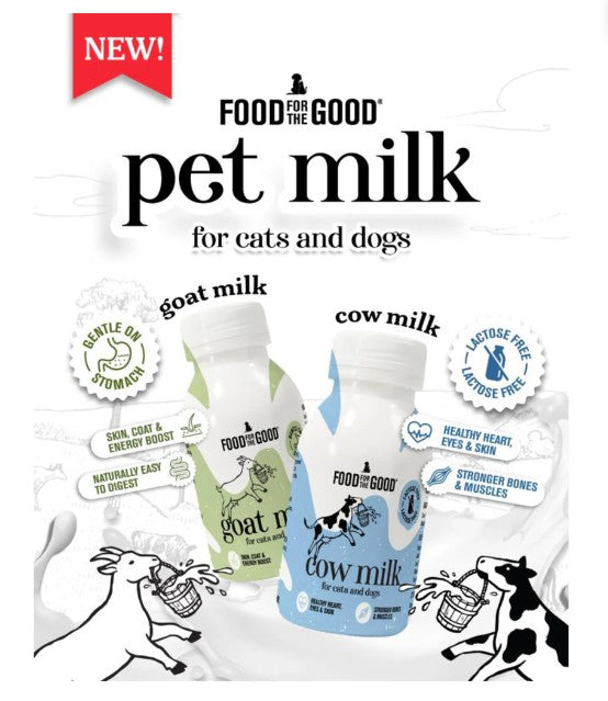 Food For The Good Cow Milk for Cats & Dogs 200ml