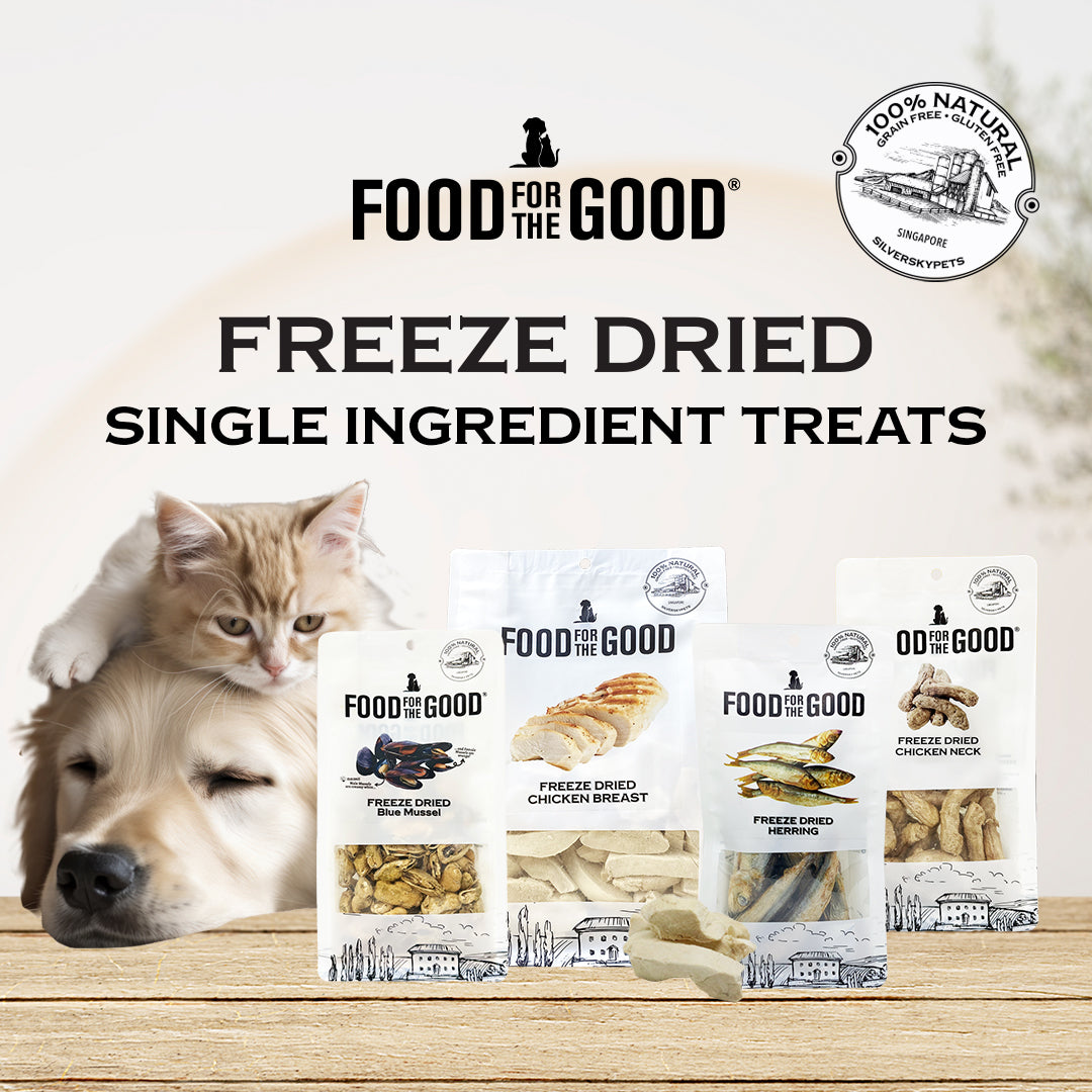 Food For The Good Freeze Dried Shishamo Treats for Cats and Dogs 50g