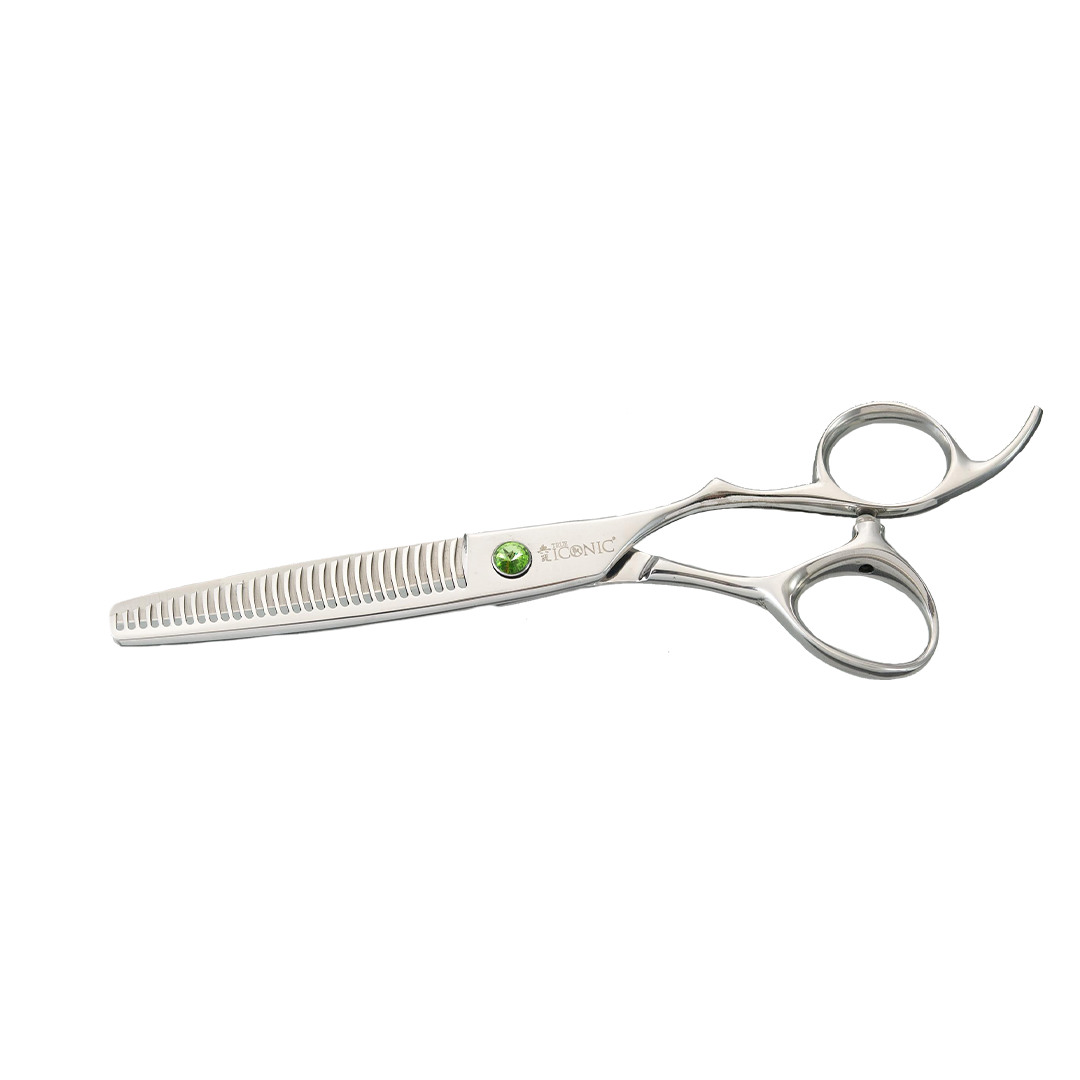 True Iconic Fang Fish Bone Thinning Shear 6 Inch Precision Grooming Scissors
