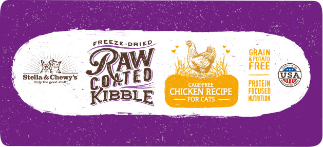 Stella and Chewy’s Raw Coated Kibble Cage Free Chicken Recipe for Cats 5LB