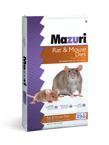 Mazuri Rat & Mouse Diet – Complete Nutrition for Rodents Lab Block