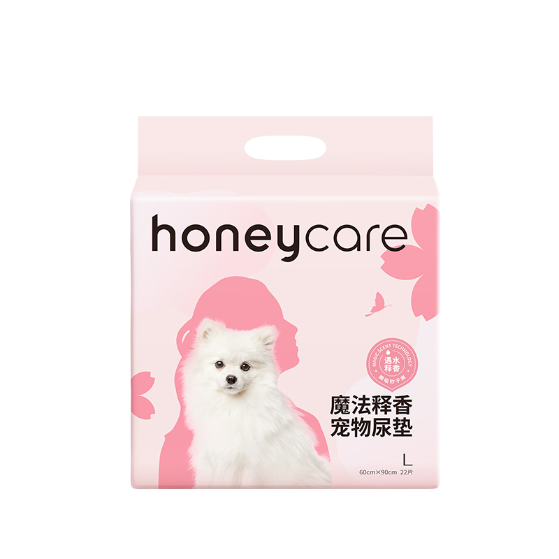 Honeycare Petrichor Dog Pee Pads – 7-Layer, Aromatic x 2pack