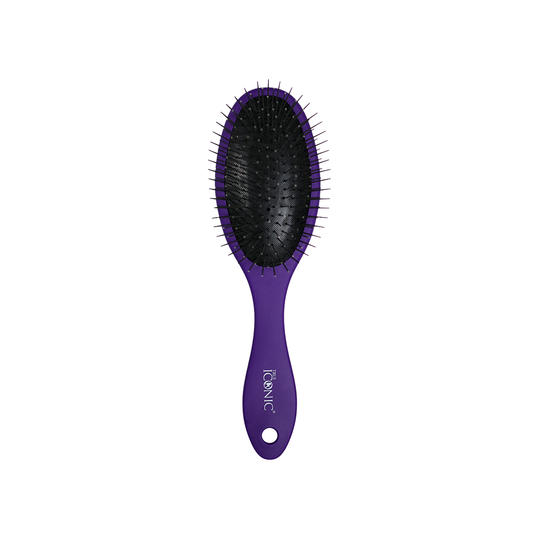 True Iconic Aglow Pin Brush Dog Grooming Brush with Stainless Steel Pins (3 Colors)