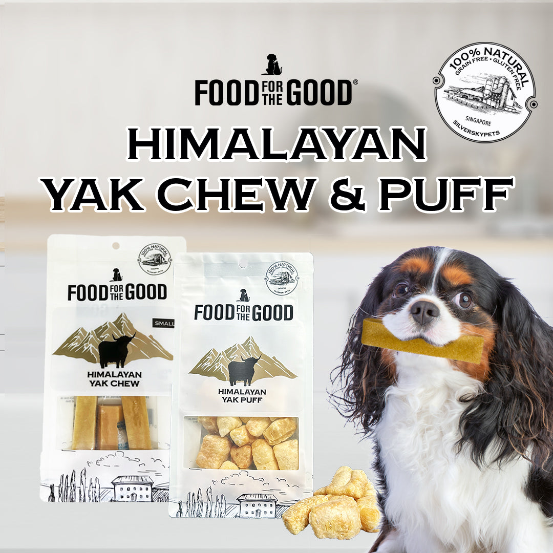 Food For The Good Himalayan Yak Puff Grain Free Dog Treats 65g