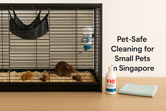 🧼 The Ultimate Pet-Safe Cleaning Checklist for Small Pets in Singapore