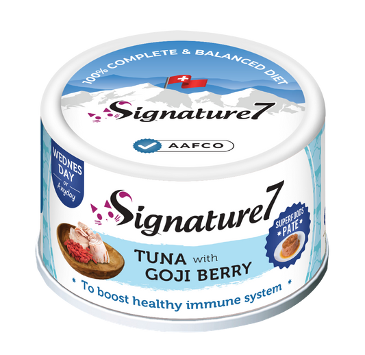 Signature7 Superfoods Tuna & Goji Berry Cat Pate (Wednesday) 80g