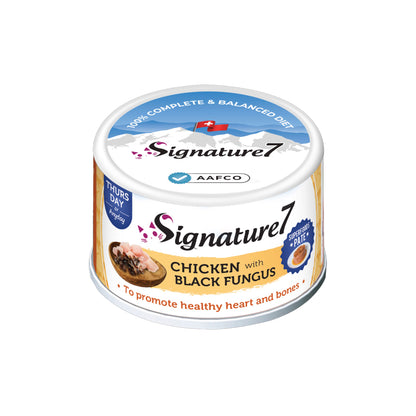 Signature7 Superfoods Chicken & Black Fungus Cat Pate (Thursday) 80g
