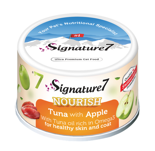 Signature7 Nourish Fruits Tuna with Apple Canned Cat Food 80g