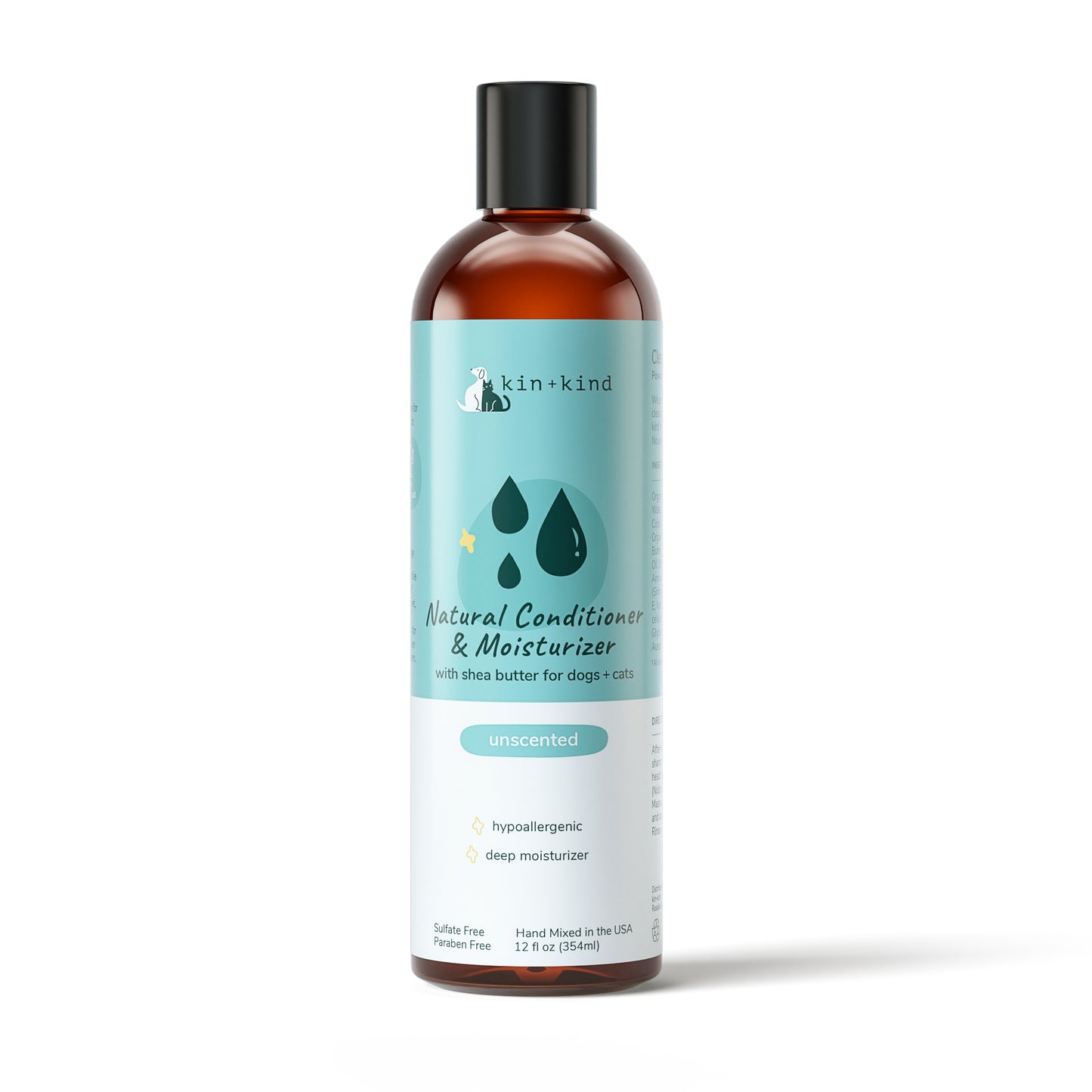 kin+kind Moisturizing Conditioner Unscented 12oz