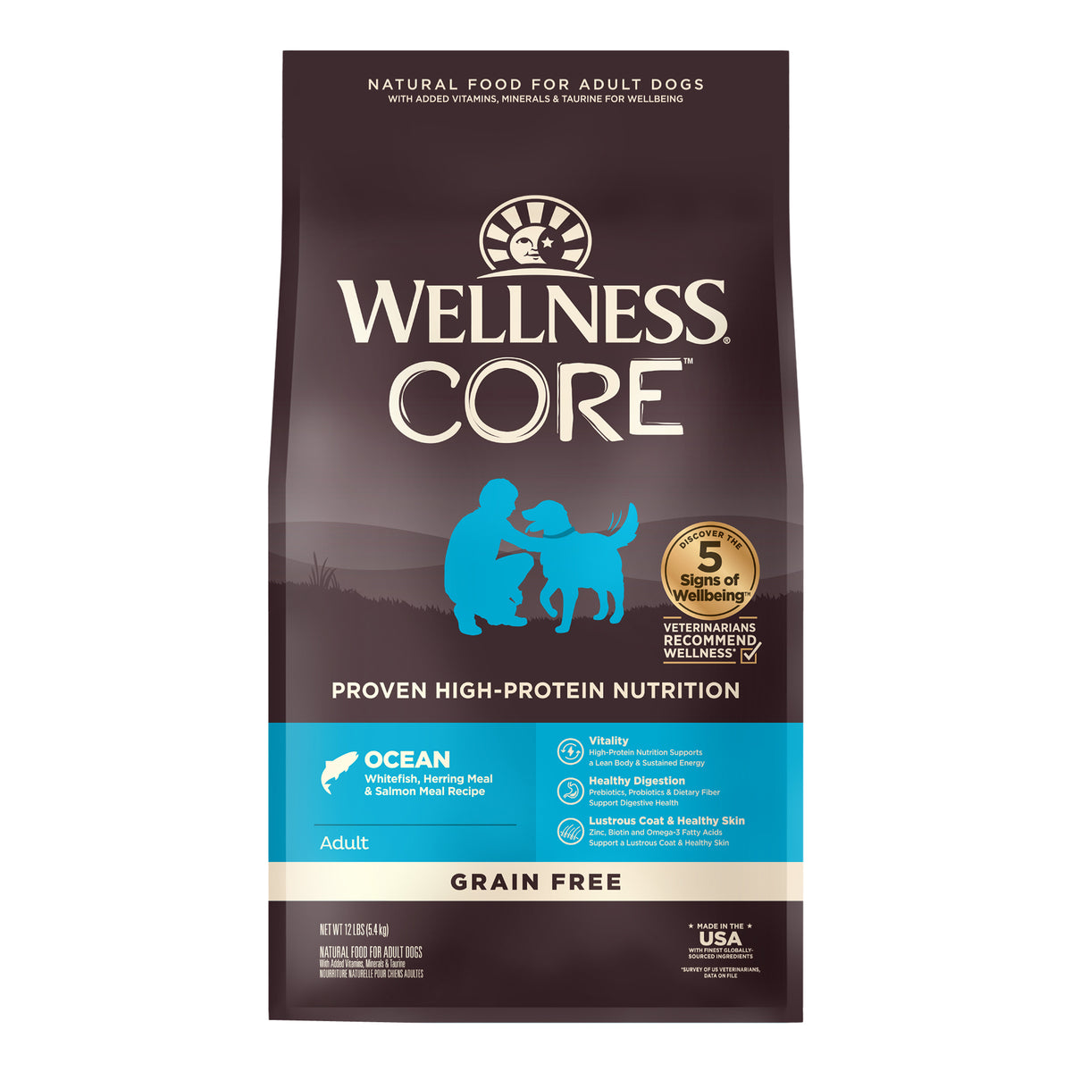 Wellness CORE Ocean Grain Free Adult Dry Dog Food