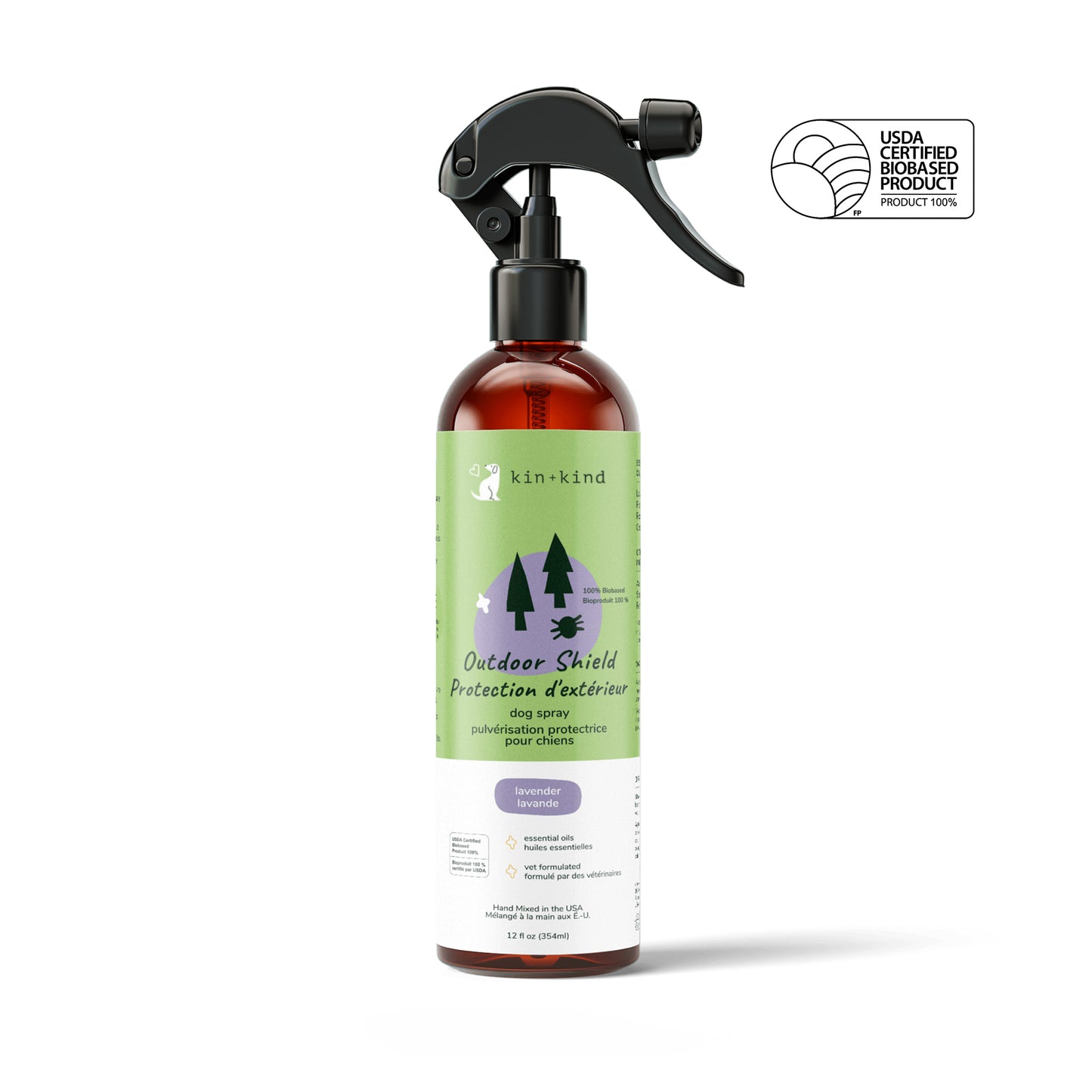 kin+kind Flea and Tick Protect Spray Lavender