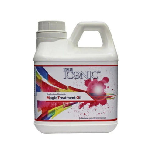 True Iconic Magic Treatment Oil 1000ml for Dogs and Cats Deep Moisturising Coat Care