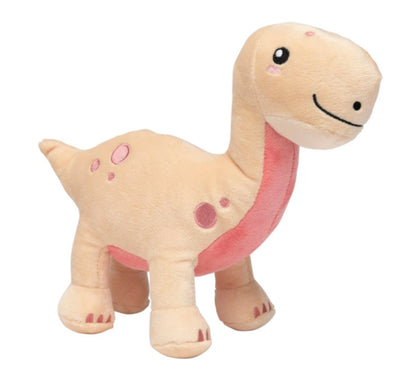 FuzzYard Dinosaur Plush Dog Toy with Squeaker