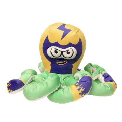 FuzzYard Octo-Posse Plush Dog Toy with Squeaker & Springy Legs
