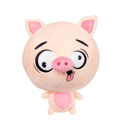 FuzzYard The Noggins Plush Dog Toy with Squeaker and Double Layered Design