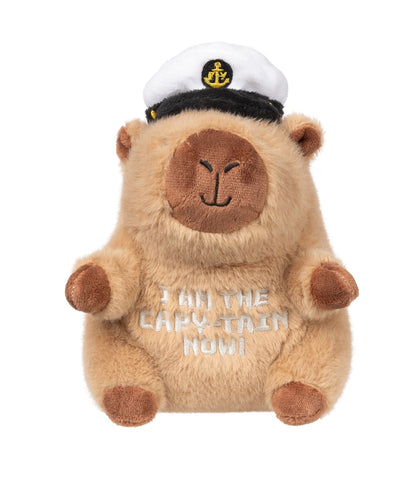 FuzzYard Capybaras Plush Dog Toy with Squeaker and Double Layer Design