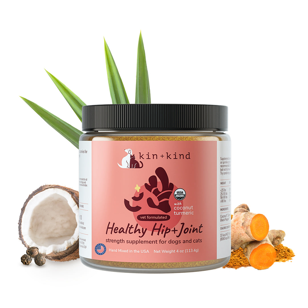 kin+kind Healthy Hip and Joint Supplement for Dogs and Cats