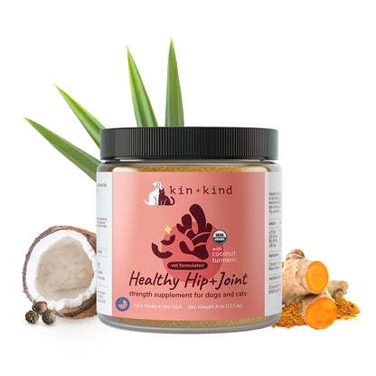 kin+kind Healthy Hip and Joint Supplement for Dogs and Cats