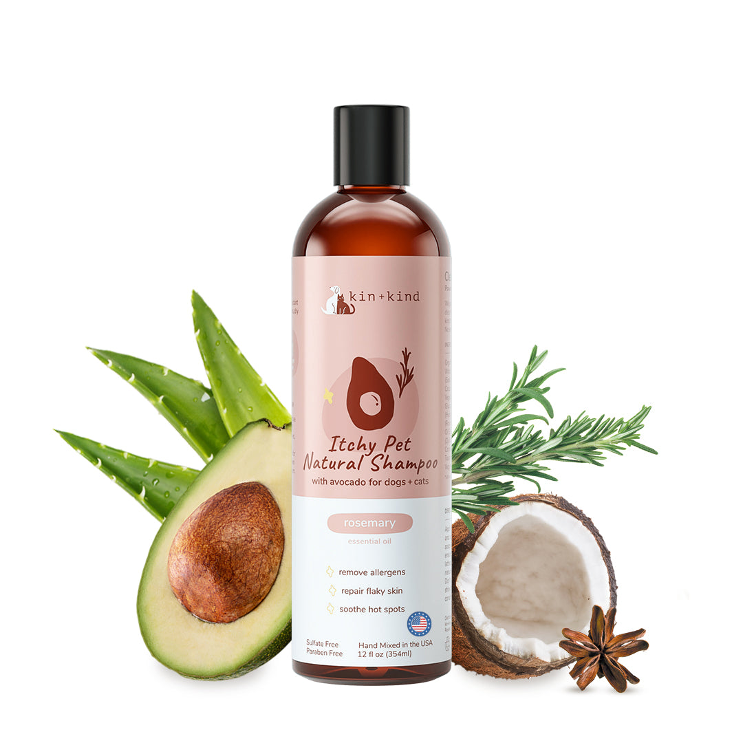 kin+kind Itchy Pet Shampoo Rosemary 12oz