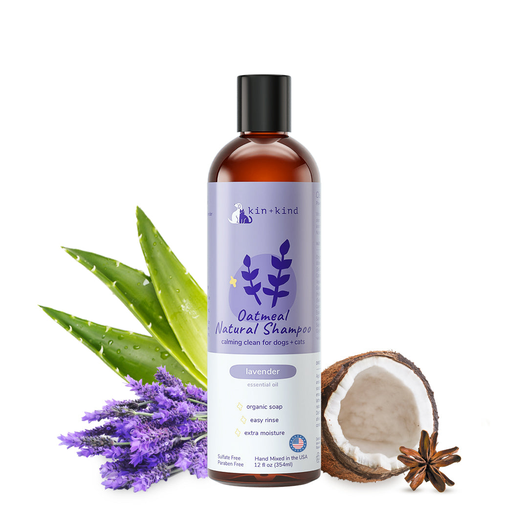 kin+kind Oatmeal Shampoo Lavender 12oz