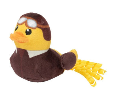 FuzzYard Waddle Squaddle Plush Cat Toy with Catnip and Crinkle Texture