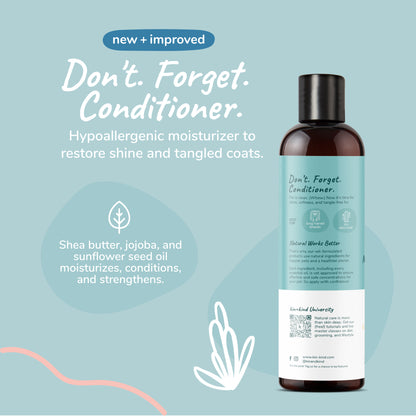 kin+kind Moisturizing Conditioner Unscented 12oz