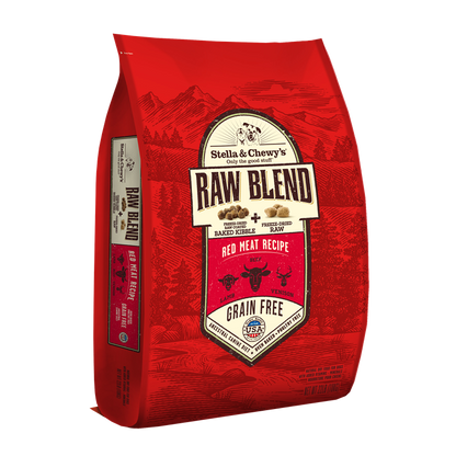 Stella & Chewy’s Red Meat Raw Blend Kibble for Dogs 22LB