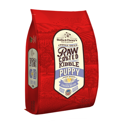 Stella & Chewy’s Cage Free Chicken Raw Coated Kibble for Puppies 22LB