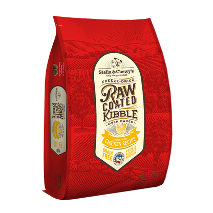 Stella & Chewy’s Cage Free Chicken Raw Coated Kibble for Dogs 22LB