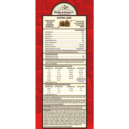 Stella & Chewy’s Cage Free Duck Raw Coated Kibble for Dogs 22LB