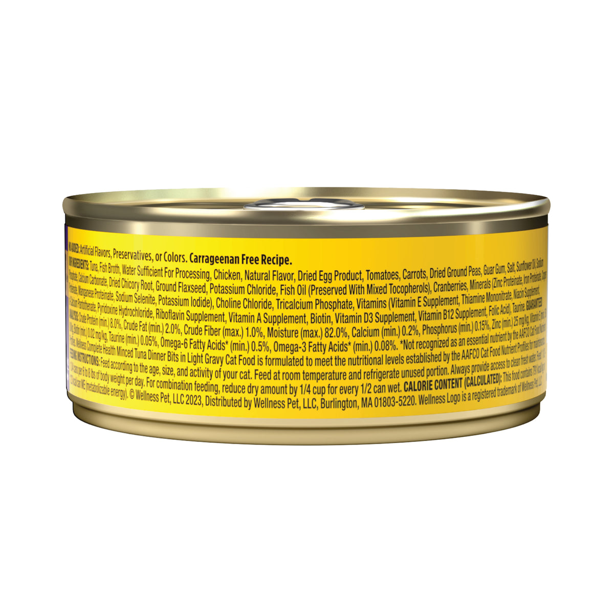 Wellness Complete Health Minced Tuna Dinner Grain Free Canned Cat Food 5.5oz