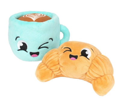 FuzzYard Perfect Match Breakfast Pack Plush Dog Toys with Squeakers