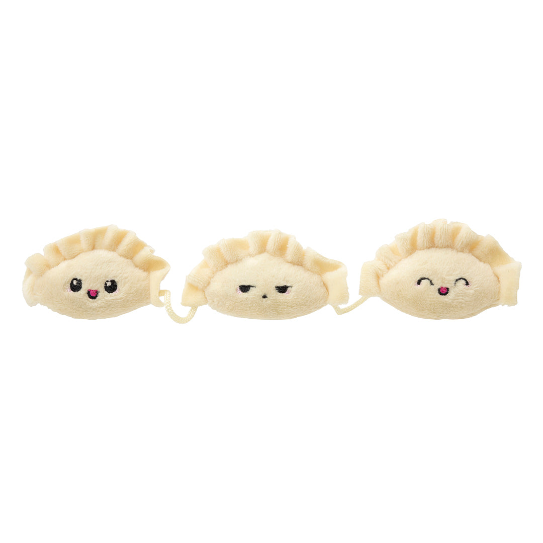 FuzzYard Cool Cats Plush Cat String Toy with Catnip - Food Series