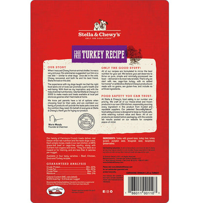 Stella and Chewy’s Turkey Carnivore Crunch Dog Treats 3.25oz
