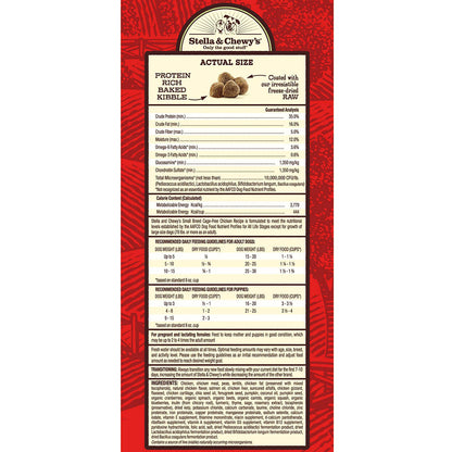 Stella & Chewy’s Cage Free Chicken Raw Coated Kibble for Small Breed Dogs 3.5LB
