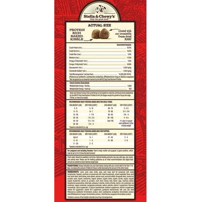 Stella & Chewy’s Grass Fed Lamb Raw Coated Kibble for Dogs 3.5LB