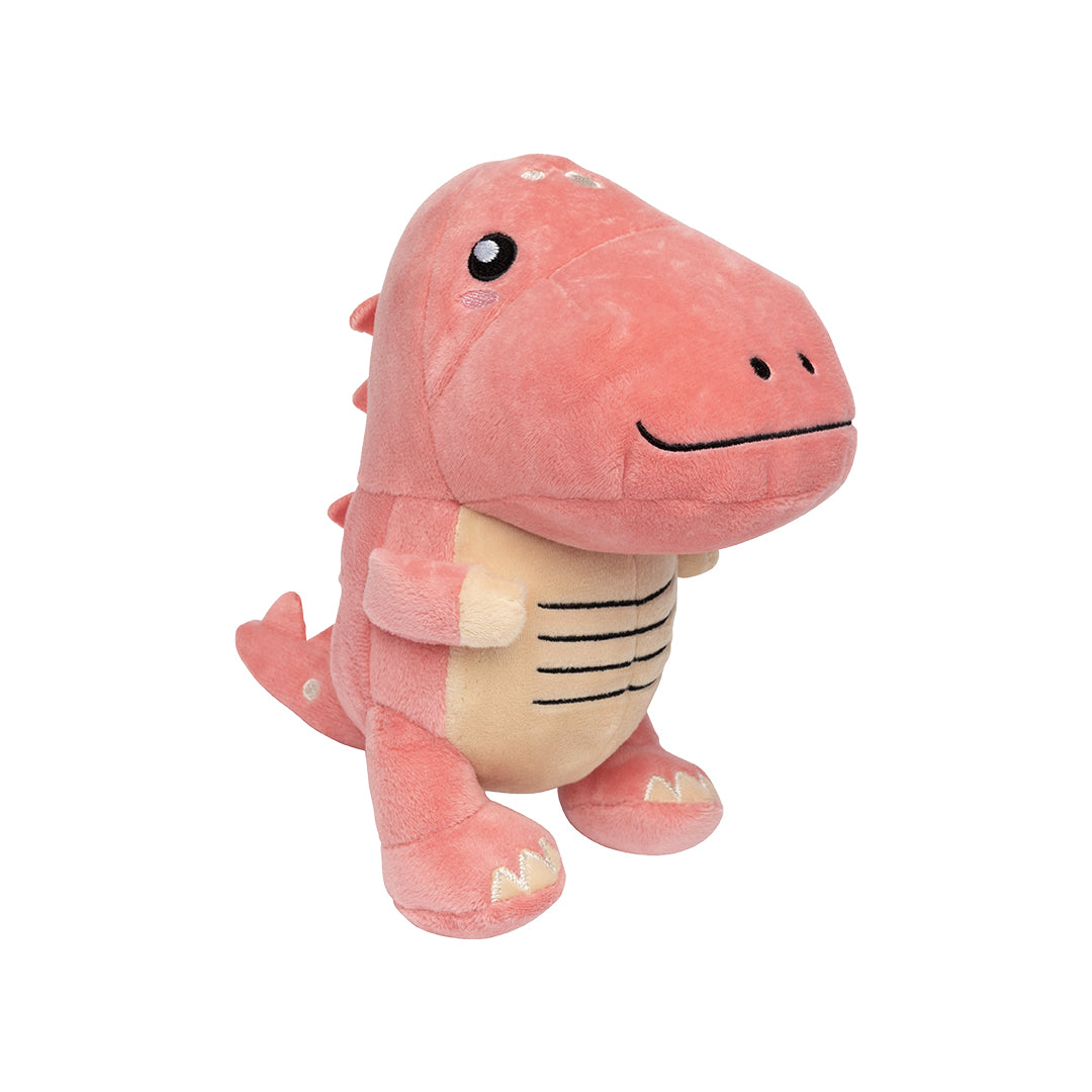 FuzzYard Dinosaur Plush Dog Toy with Squeaker