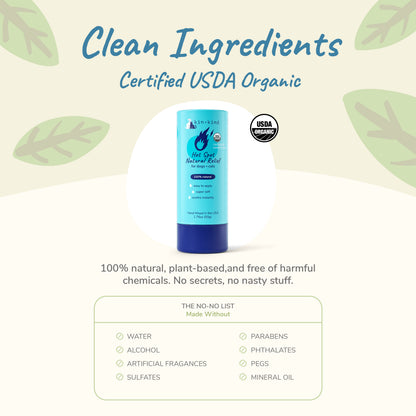 kin+kind Organic Hot Spot Relief Stick for Dogs 2.3oz