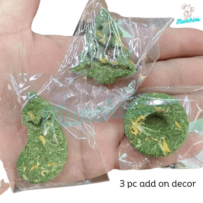 Munchies Rabbit-Themed Birthday Hay Cake (7–10cm) – Natural Celebration Treat