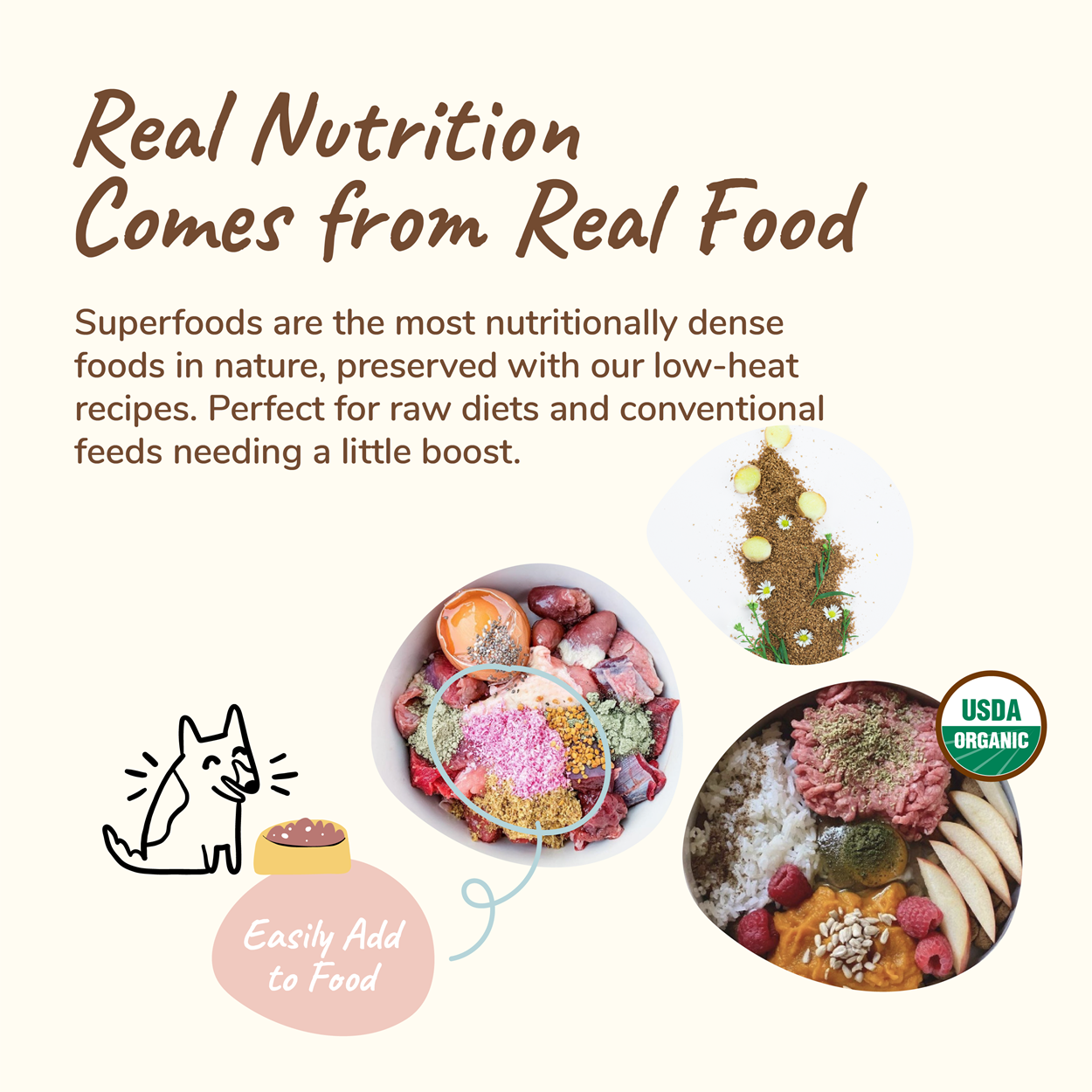 kin+kind Daily Healthy Calm Supplement for Dogs
