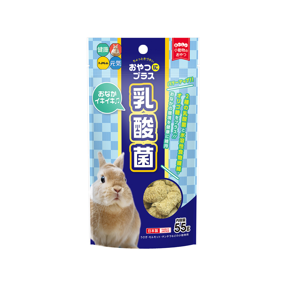 Hi-Pet Snack Plus Lactic Acid Bacteria Treats for Rabbits & Small Pets – 55g