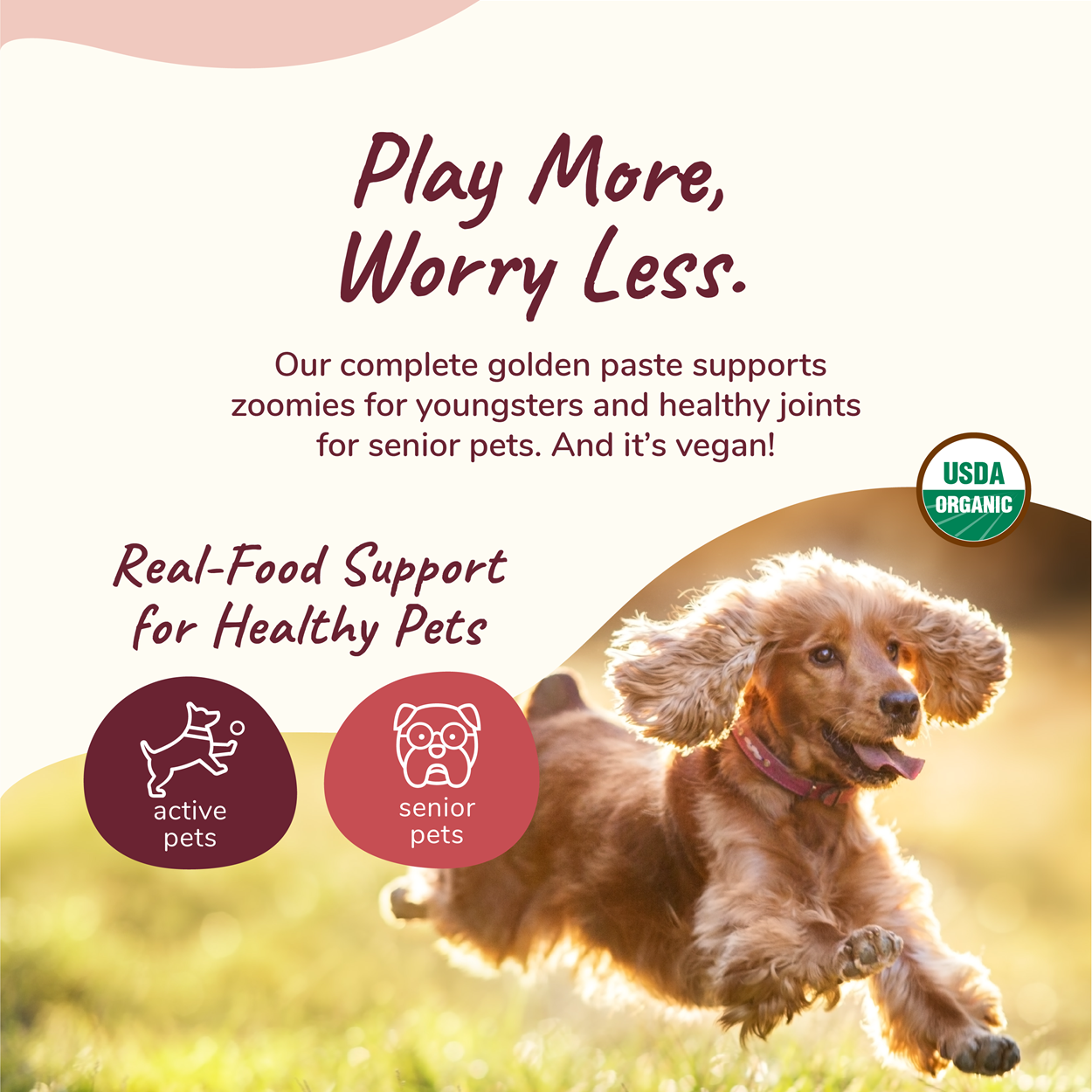kin+kind Healthy Hip and Joint Supplement for Dogs and Cats