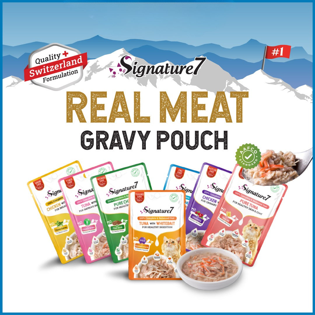 Signature7 Mackerel in Gravy (Healthy Bones – Friday) 50g