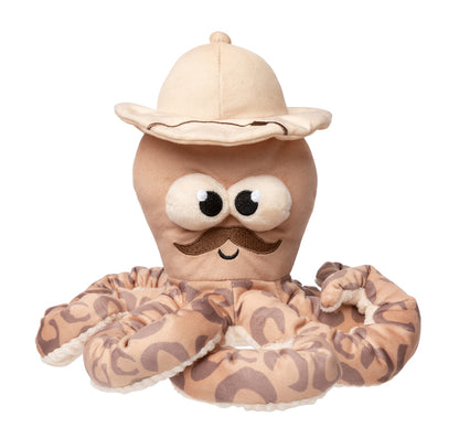 FuzzYard Octo-Posse Plush Dog Toy with Squeaker & Springy Legs