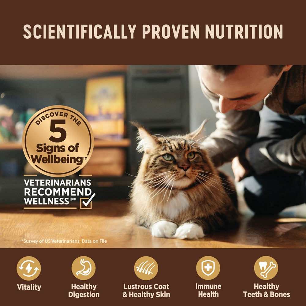 Wellness CORE Whitefish, Salmon & Herring Grain Free Pate Canned Cat Food 5.5oz