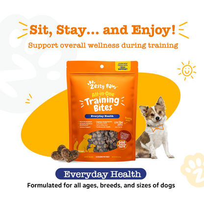 Zesty Paws All in One Training Bites for Dogs 8oz