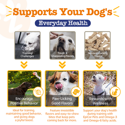 Zesty Paws All in One Training Bites for Dogs 8oz
