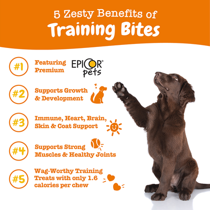 Zesty Paws All in One Training Bites for Dogs 8oz