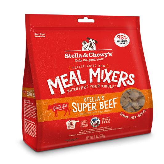 Stella & Chewy’s Super Beef Meal Mixers for Dogs 8oz